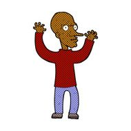 comic cartoon mean man N4