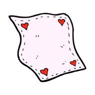 comic cartoon handkerchief N3