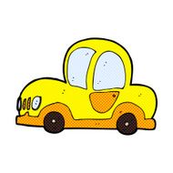 comic cartoon car N6