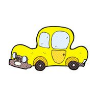 comic cartoon car N7