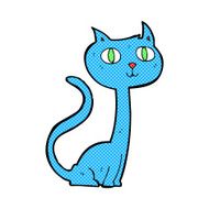 comic cartoon cat N12