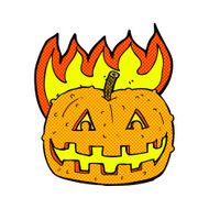 comic cartoon pumpkin N3