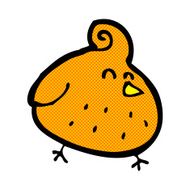 comic cartoon bird N48