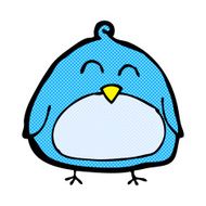funny comic cartoon bird N27