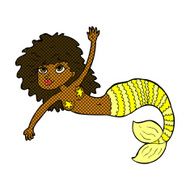 comic cartoon pretty mermaid N8