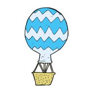 comic cartoon hot air balloon N2