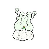 comic cartoon garlic N4