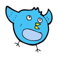 comic cartoon happy bird N7