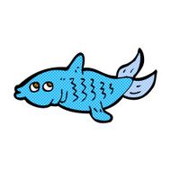 comic cartoon fish N22
