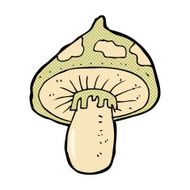 comic cartoon toadstool N15