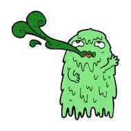 gross comic cartoon ghost N4