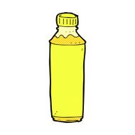 comic cartoon juice bottle N3