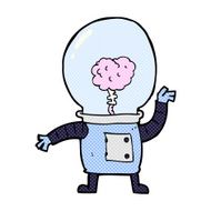 comic cartoon robot cyborg N2