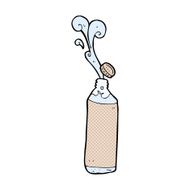 comic cartoon juice bottle N4