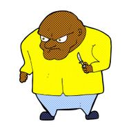 comic cartoon evil man N2