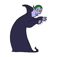 comic cartoon spooky vampire N2