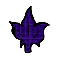 comic cartoon leaf symbol N8