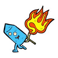 comic cartoon funny firework character N3