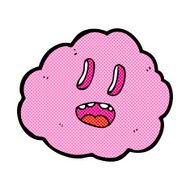 comic cartoon spooky cloud N2