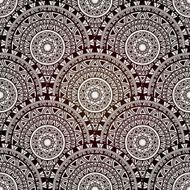 Vector Seamless Hand Drawn Doodle Pattern