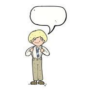 cartoon man wearing braces with speech bubble N9
