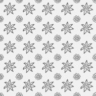 doodle pattern Seamless background N23