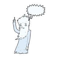 jack frost cartoon with speech bubble N2