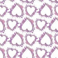 Creative heart pattern