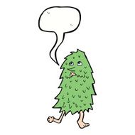 cartoon monster with speech bubble N45