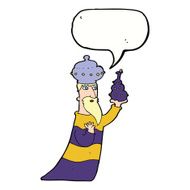 one of the three wise men with speech bubble N35