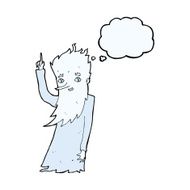 jack frost cartoon with thought bubble N2