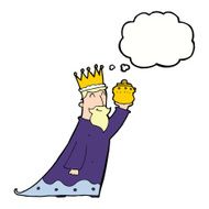 one of the three wise men with thought bubble N32