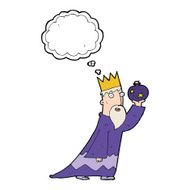 one of the three wise men with thought bubble N33