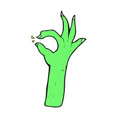 comic cartoon most excellent hand gesture N2