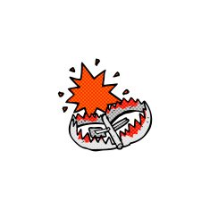comic cartoon bear trap N2