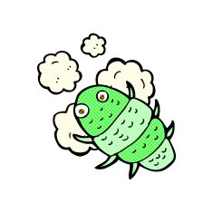 comic cartoon bug N7