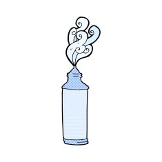 comic cartoon water bottle N11