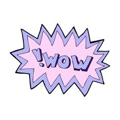 comic cartoon wow explosion