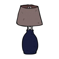 comic cartoon lamp N2