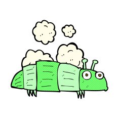 comic cartoon bug N8