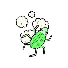 comic cartoon bug N9