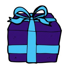 comic cartoon present N5