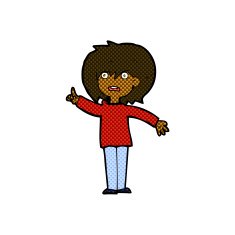 comic cartoon woman asking question N4