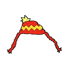 comic cartoon hat N6