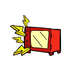 comic cartoon microwave N3