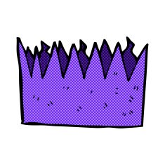 comic cartoon paper crown N5