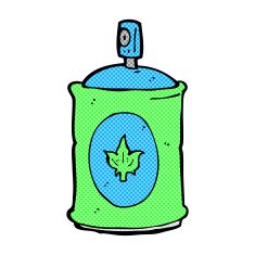 comic cartoon fragrance spray N2