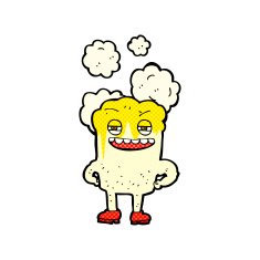 comic cartoon happy tooth N7