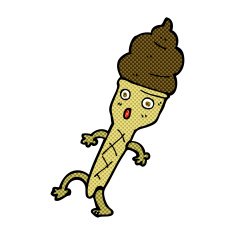 comic cartoon ice cream N2