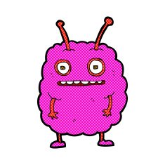 comic cartoon funny alien monster